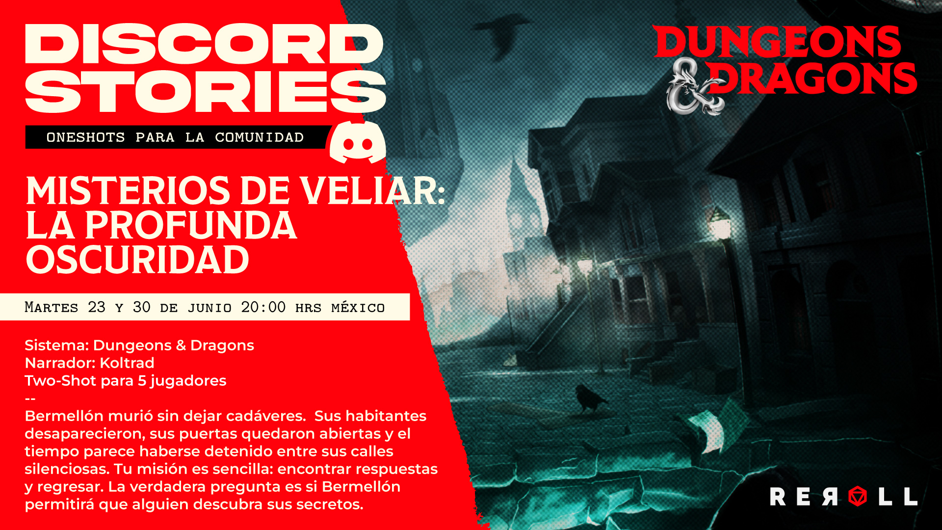 Misterios de Veliar: La profunda oscuridad  - Session 4